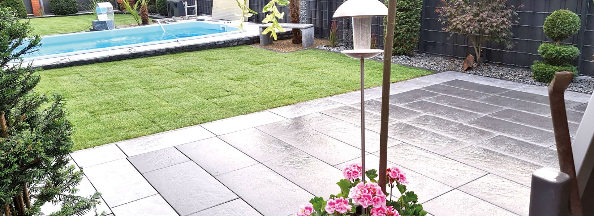 Privatanlagen neu gestalten mit Keramikplatten vom Profi abubau aus Gelsenkirchen